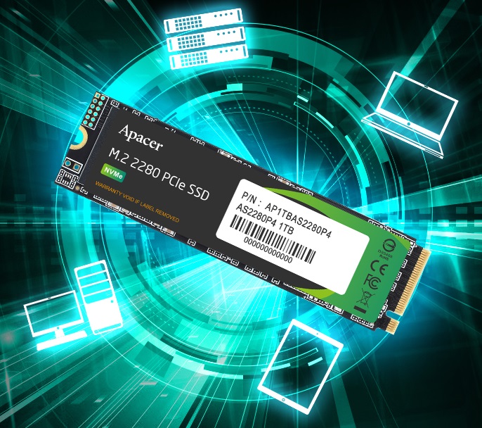 APACER SSD AS2280P4 M.2 PCIe