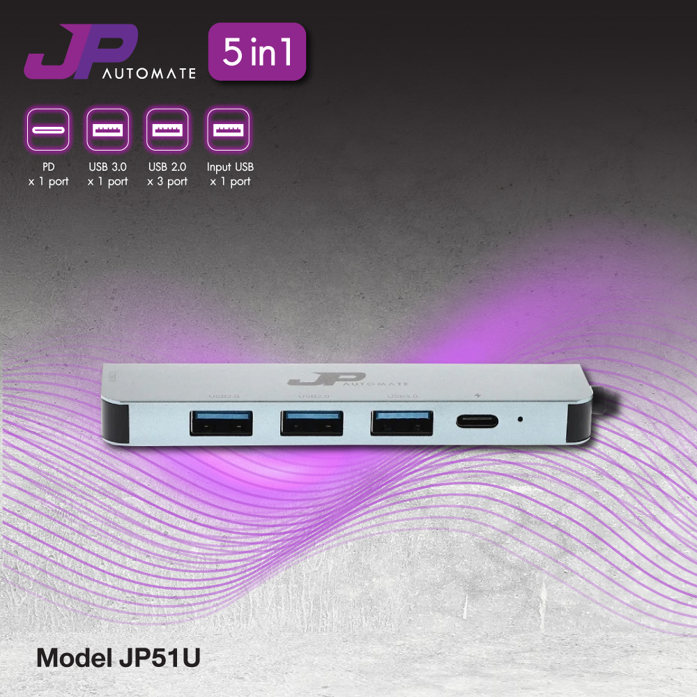 JP AUTOMATE HUB 5 IN 1 USB 3.0 (JP51U)